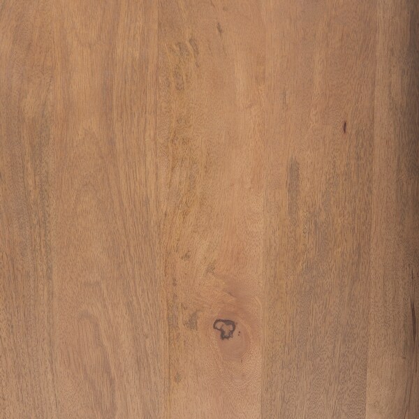 Astrid Medium Brown Solid Wood w/ 3 Drawer Accent Cabinet