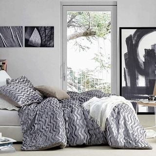 Intoxicated - Coma Inducer Oversized Comforter Set - Velvety Gray