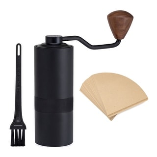 ChefWave Artisan Series Manual Conical Burr Mill Coffee Grinder Bundle