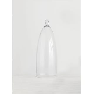 Sullivans Large Clear Glass Cloche 21.5"H Clear - 8"L x 8"W x 21.5"H