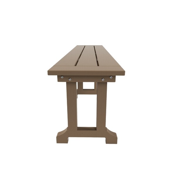 Laguna 65" Poly Eco-Friendly All-Weather Bench