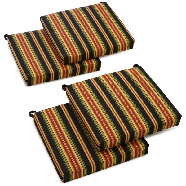 20-inch by 19-inch Indoor/Outdoor Chair Cushions (Set of 4) - 20 x 19
