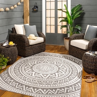 Artistic Weavers Hurley Indoor/ Outdoor Mandala Area Rug