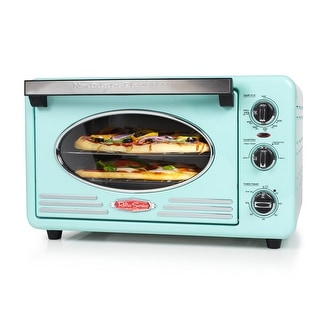 Nostalgia RTOV2AQ Retro 12-Slice Convection Toaster Oven