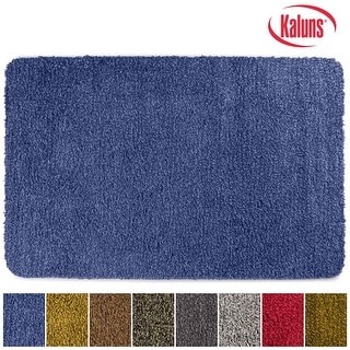 Kaluns Door Mat, Doormats for Entrance Way, Non Slip PVC Waterproof Backing, Super Absorbent, Machine Washable (3'x6' Large)