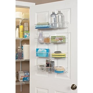 ClosetMaid Stainless Steel Multitier Wall Rack