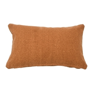 Woven Canvas Lumbar Pillow
