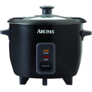 Aroma ARC-363-1NGB 6-Cup Pot Style Rice Cooker