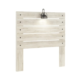 Cambeck Whitewash Panel Headboard (Headboard Only)