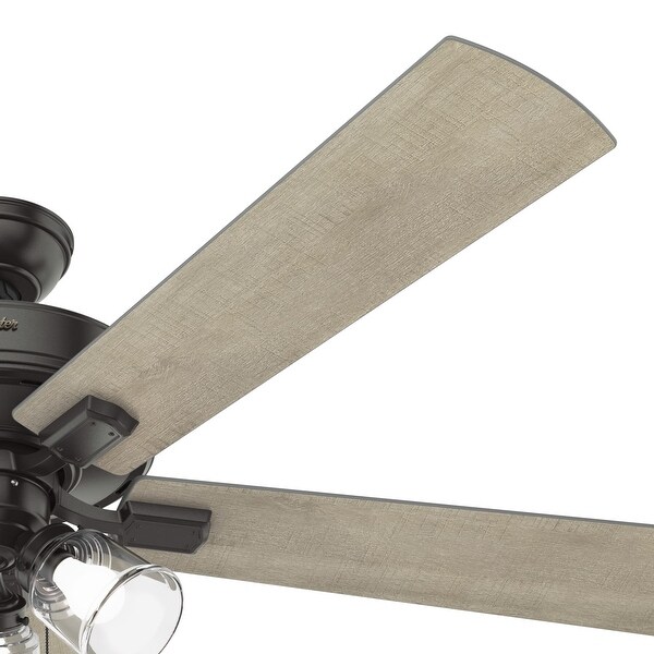 Hunter 60" Crestfield Ceiling Fan with 3-Light LED Light Kit and Pull Chain