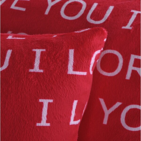 Christmas Holiday Gift Pillow Shells 4 pc Set, NO INSERT