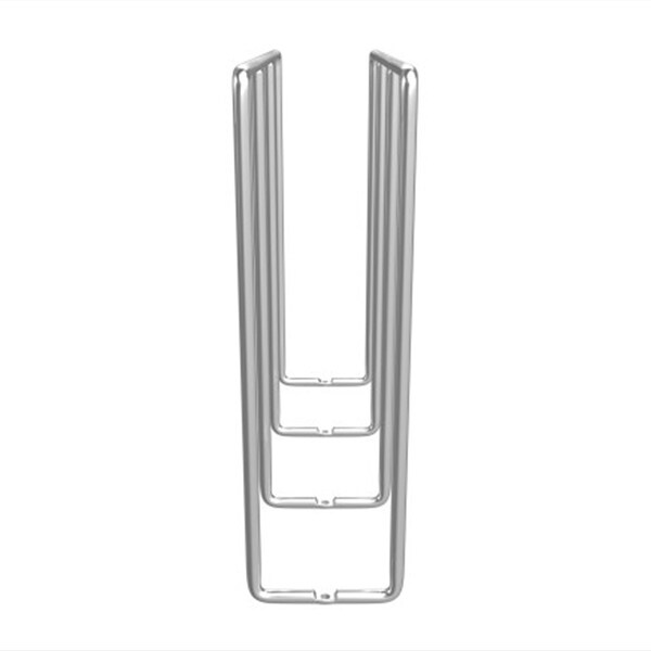 Rev-A-Shelf 596-10CR-52 Chrome U-Shaped Tray Divider Bakeware Cabinet Organizer - 1.95