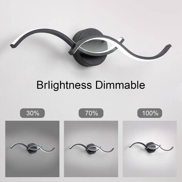 23.6'' Modern Intergrated LED Vanity Light Wall Sconce for Bathroom - 23.6