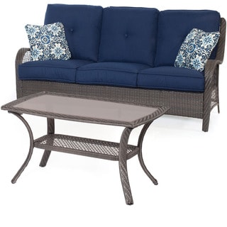 Cambridge Merritt 2-Piece Navy Patio Set