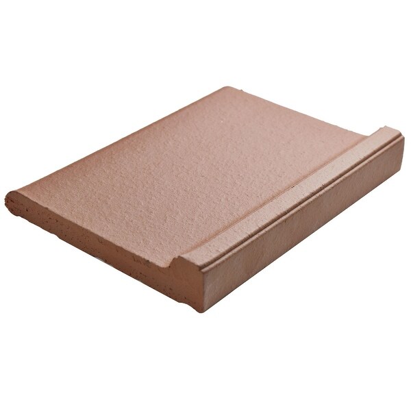 Merola Tile Klinker Red 4.38" x 5.86" Ceramic Skirting Floor and Wall Quarry Tile - (1 Tile)