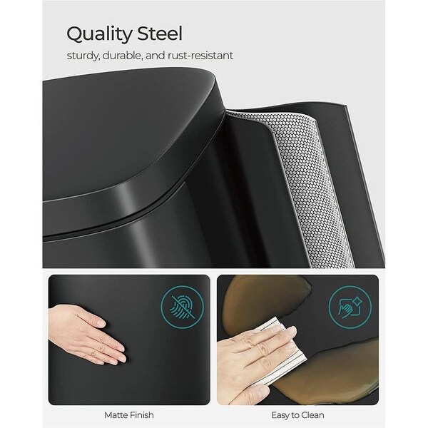 8 Gallon Trash Can with Lid