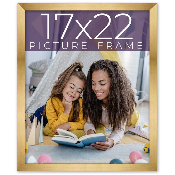 17x22 Picture Frame - Contemporary Picture Frame Complete With UV