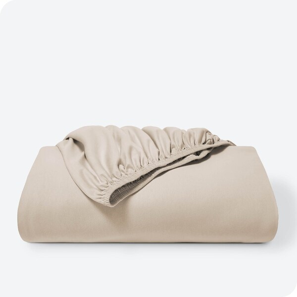 Bare Home Organic Cotton Jersey Fitted Sheet