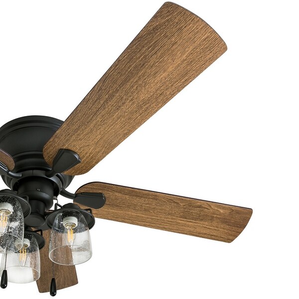 Carbon Loft Mephi 52-inch Coastal Indoor LED Ceiling Fan with Reversible Blades - 52