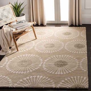 SAFAVIEH Handmade Soho Sagita Dandelion Pattern New Zealand Wool Rug