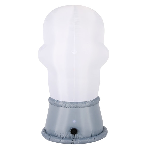 Occasions Airflowz 6 ft. Inflatable Skull with Swirling Lights
