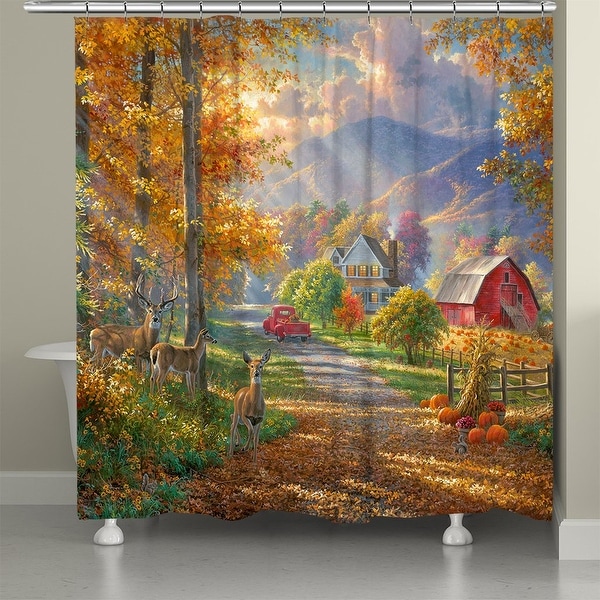 Fall Memories Shower Curtain