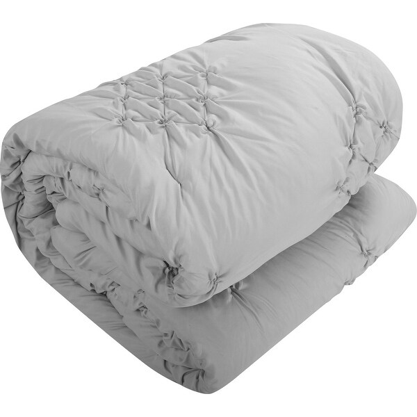 Grand Avenue Reid 7 Piece Pinch Pleat Comforter Set