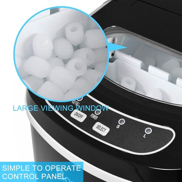 Ice Maker Machine Mini Cube 26lb/Day