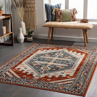 Artistic Weavers Redondo Indoor/ Outdoor Persian Medallion Area Rug