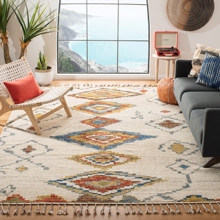 SAFAVIEH Hand-knotted Kenya Marely Southwestern Tribal Wool Rug