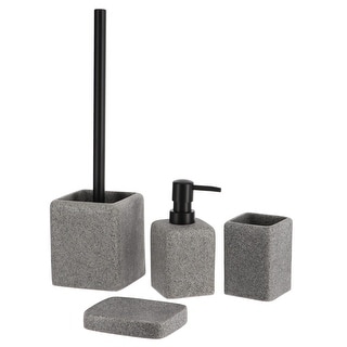 Granite Collection Bathroom Accessory Set-4 pieces