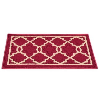 Classic Berber Style Skid-Resistant Backing Rug - 20" x 31"