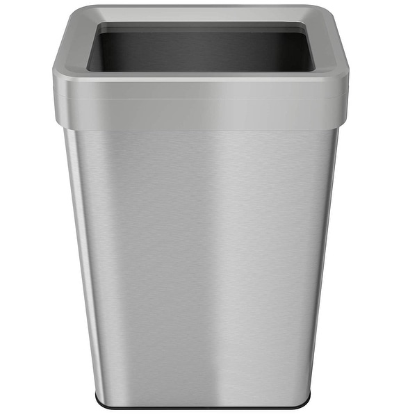 iTouchless 21 Gallon / 80 Liter Rectangular Open-Top Trash Can