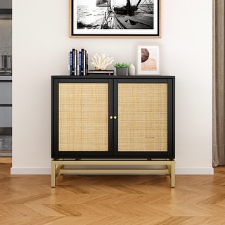 Natural Rattan Cabinet