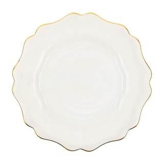 Empire Alabaster Charger - 13" x 13"