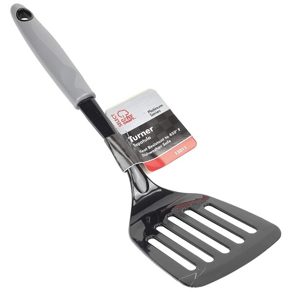 Chef Craft 12.5" Select Nylon Slotted Turner Spatula