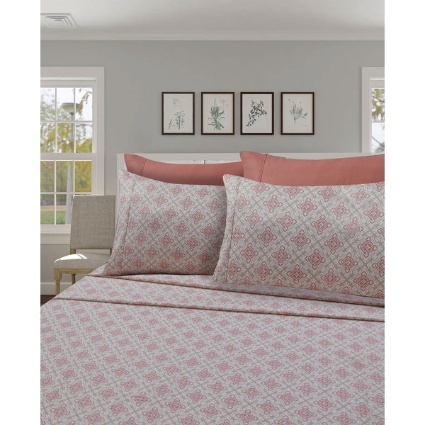 Charlotte Beverly Hills 400 Thread Count Egyptian Quality Cotton Sheets Set with BONUS Pillowcases