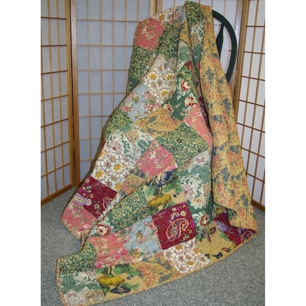 Greenland Home Fashions Antique Chic Throw