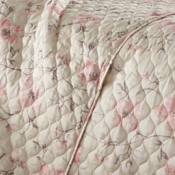 Mystic Garden Cotton Quilt and Sham Set
