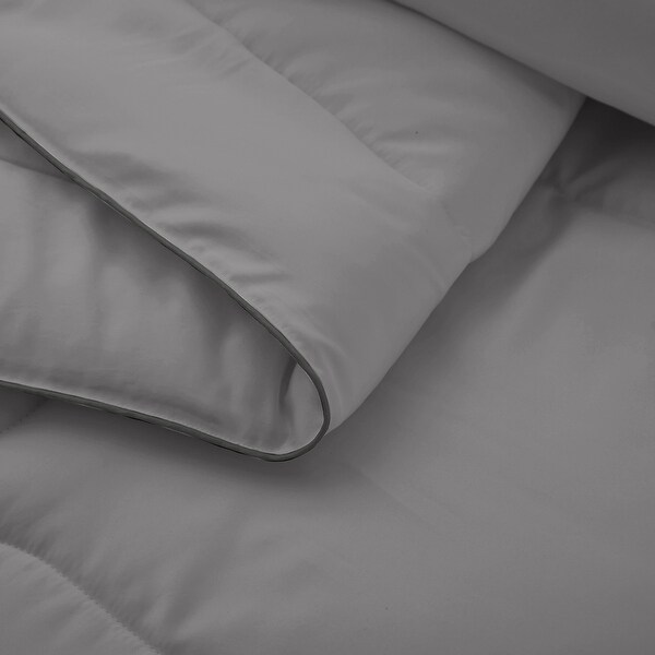 3 Piece Silky Satin Comforter Set