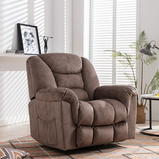 Ebello Oversize Swivel Manual Swivel Recliner