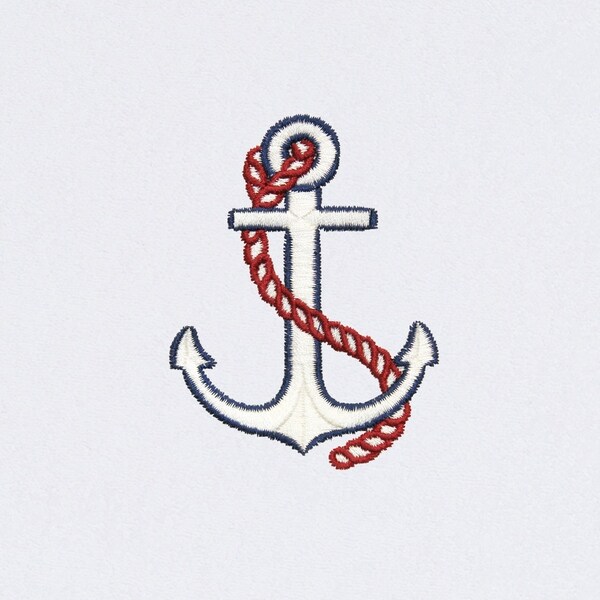 Authentic Turkish Cotton Embroidered Anchor White Towel Cover for Standard Chaise Lounge Chair