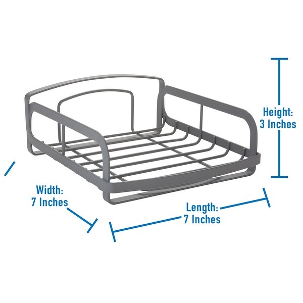 Kitchen Details Industrial Collection Napkin Holder - 7.5"x 7.2"x 3"