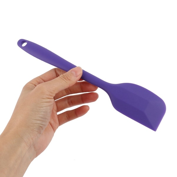 Silicone Bakery Cake Cream Butter Dessert Baking Spatula Scraper 7pcs - 8.3" x 1.6" x 0.4"(L*W*T)