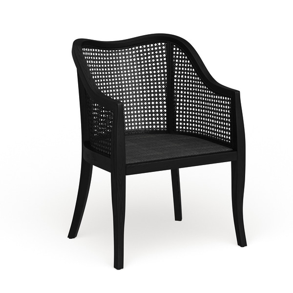 SAFAVIEH Maika Cane Dining Chair - 23.6" x 23.8" x 32.7"