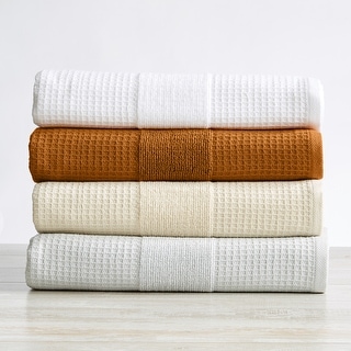 Luxurious Cotton Waffle Weave Towel Set