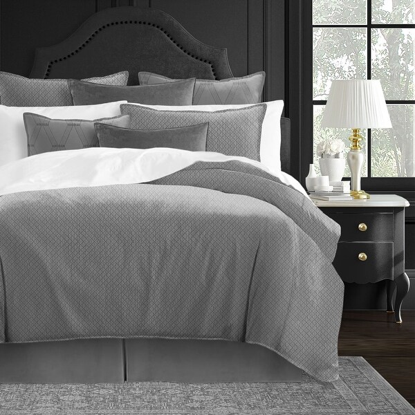 Sheena Graphite Comforter Set Twin