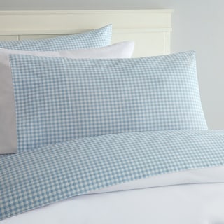 Laurel & Mayfair 3 Piece Gingham Sheet Set, Blue