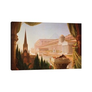 iCanvas "The Architect's Dream" by Thomas Cole Canvas Print