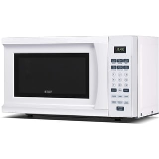 Commercial Chef Counter Top Microwave Oven, 0.7 Cubic Feet, White
